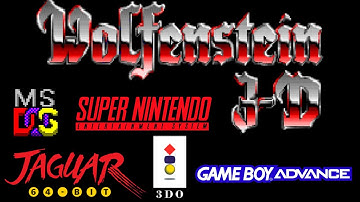 Wolfenstein 3D - DOS vs SNES vs Jaguar vs 3DO vs GBA