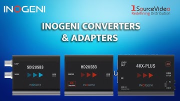 Inogeni Converters & Adapters | Make Every AV Device Speak the Same Language