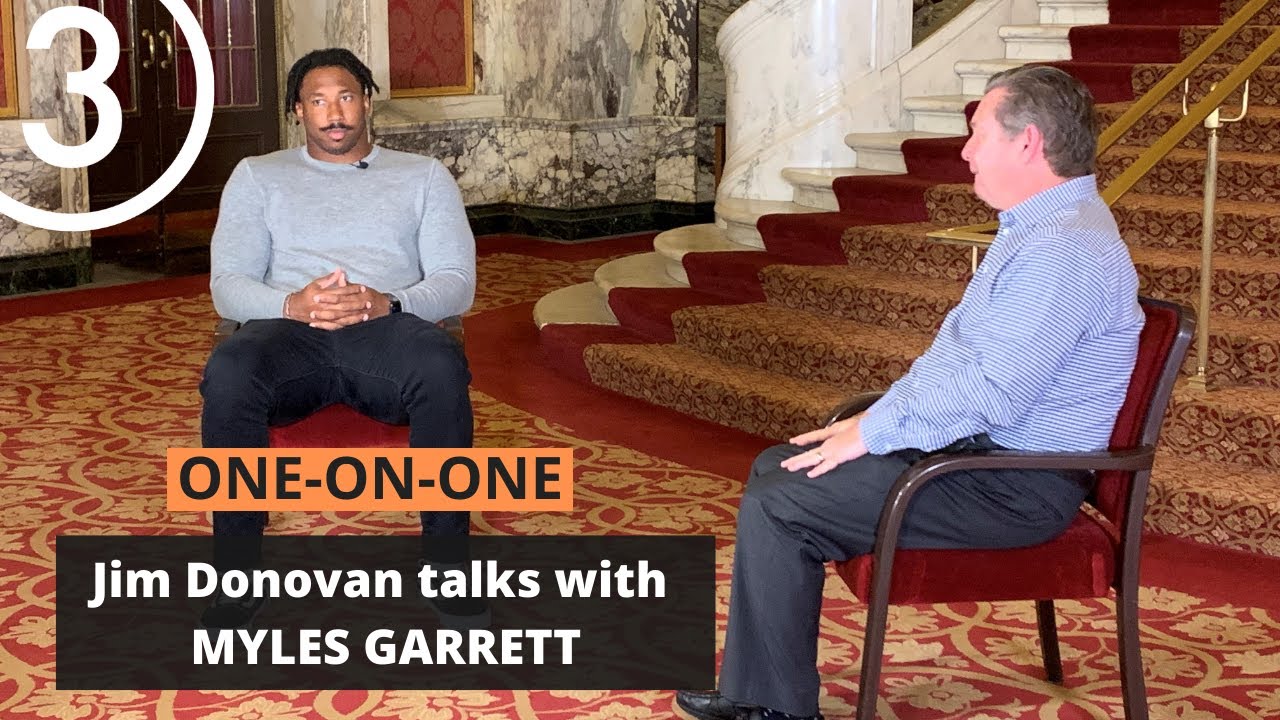 An in-depth look at Myles Garrett's Vecna costume & Halloween graveyard