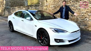1er Essai Tesla Model S Performance - 2,5 sec de 0 à 100 km/h = UNE FUSEE!!!!