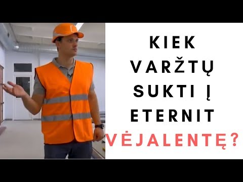 Kiek varžtų sukti