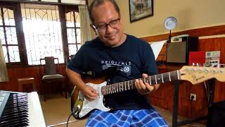 Hello - Lionel Richie. Dikover dengan guitar oleh Agsa Padon [LIVE RECORD]