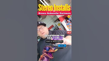 🚙 Ford Bronco Subwoofer Enclosure – Custom Fit for Maximum Bass!