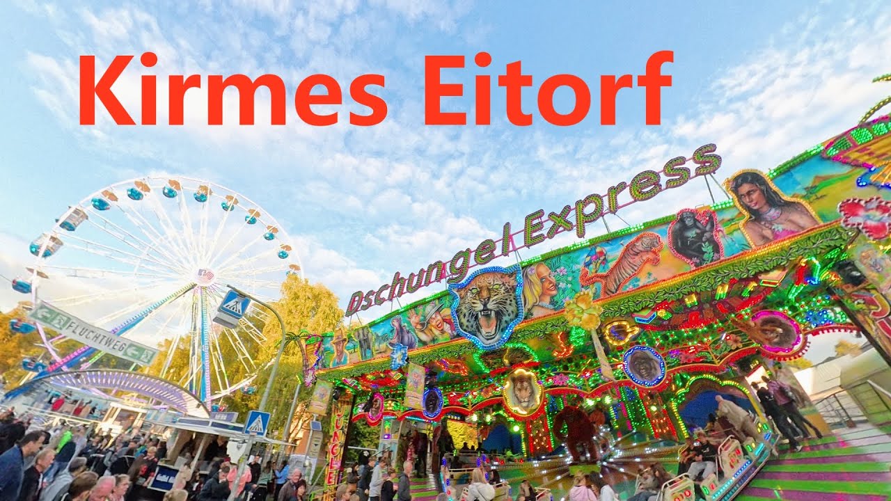 DIE Kirmes in Eitorf 2025 / Eine der größten Partymeilen im Rhein-Sieg-Kreis