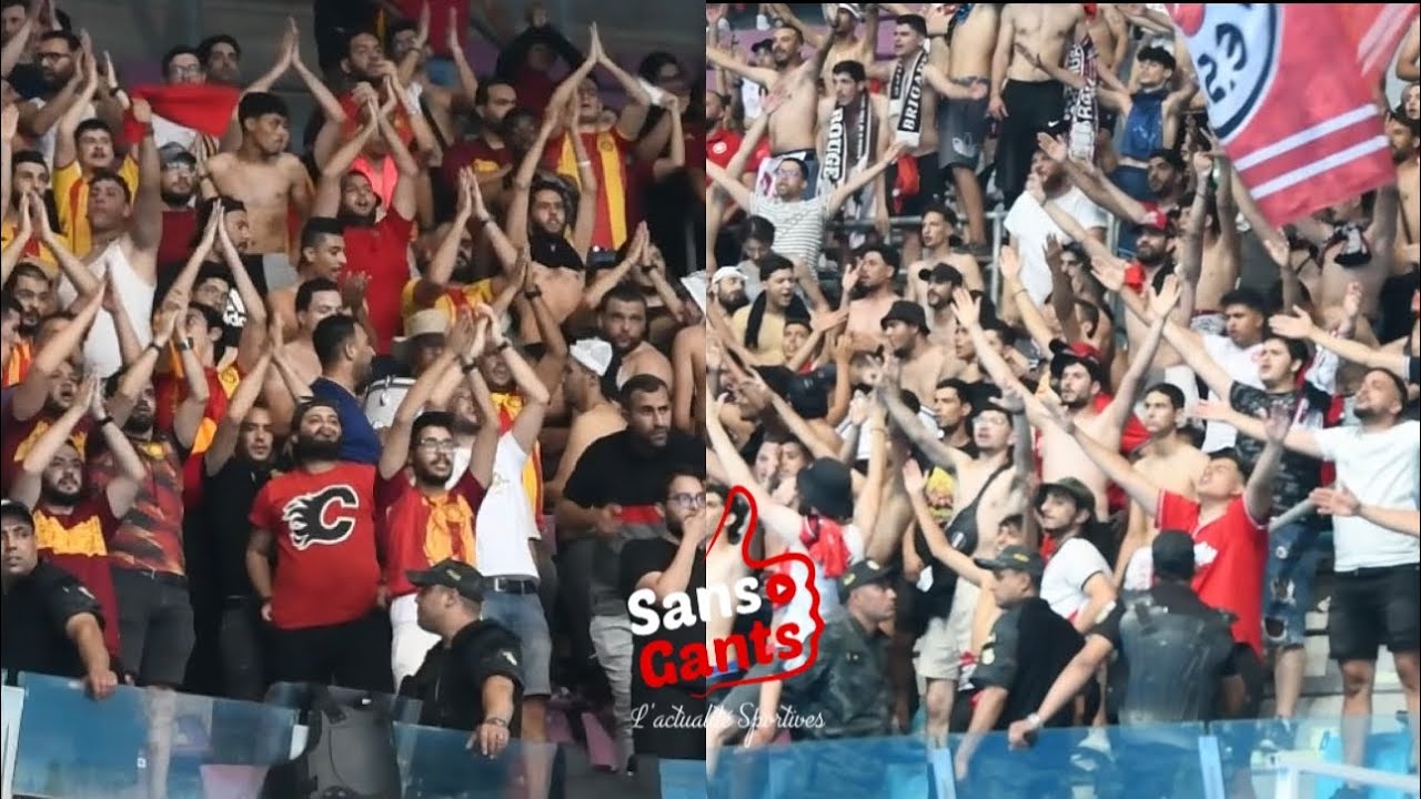 جماهير الترجي والنجم الساحلي تصنعان الفرجة في مواجهة نهائي الكأس بعروض استثنائية