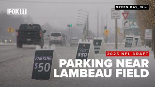 Where to park for the 2025 NFL Draft in Green Bay, why it will be different from Packers games