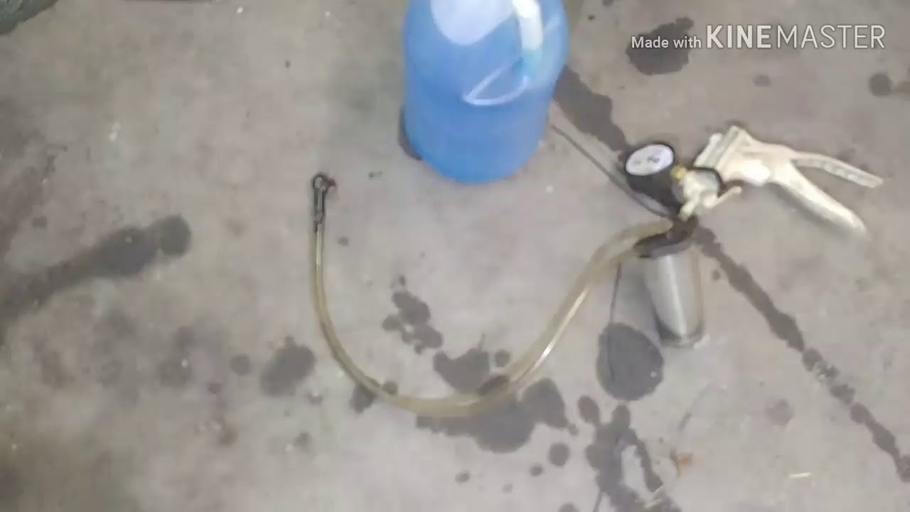 1996 ford escort clutch master cylinder replacement YouTube