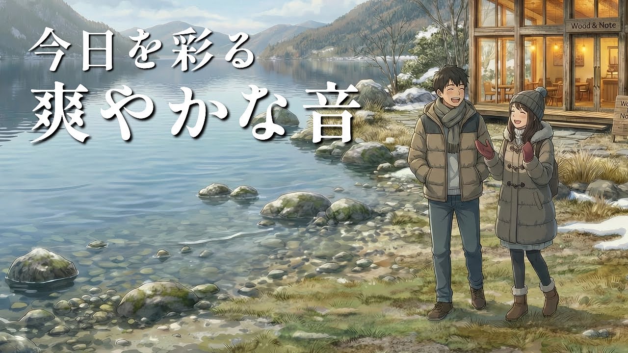 心に活力を与える爽やかなBGM 🌿 作業用・勉強用 ピアノ & ギター | Upbeat Acoustic / Wood & Note
