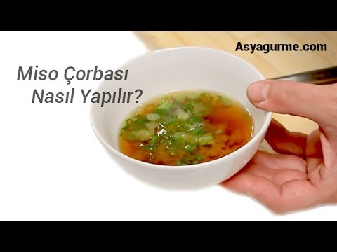 Video: Japon çorbası Nasıl Yapılır