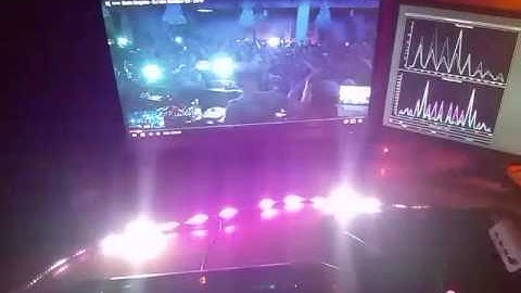 Realtime music visualisation using a WS2812-Strip and esp8266