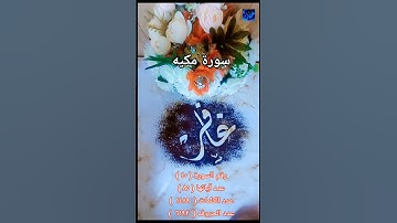 سورة غافر #اكسبلور #duet #اكسبلورر #تيك_توك #خطعربي #صباح_الخير