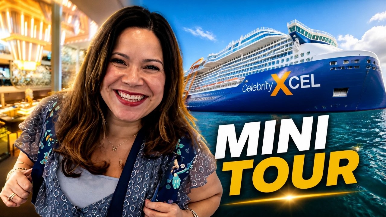 Celebrity Xcel Mini Tour | Recorriendo sus espacios más impresionantes
