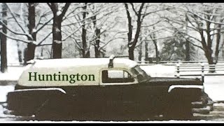 Huntington WV Winter Wonderland 1950s Home Movie Ritter Park Historical District Pretty Ice Storm