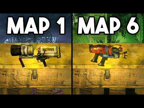 1 Box Challenge On Every BO1 Zombies Map!