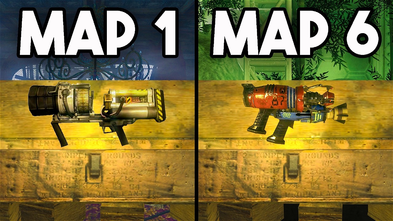 1 Box Challenge On Every BO1 Zombies Map!