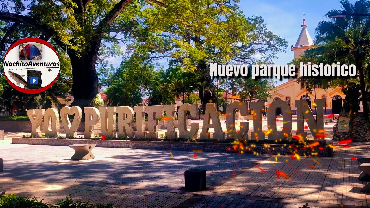 Purificación Tolima Iglesia mas antigua donde grabaron SANTROPEL  Nuevo Parque pueblos rio Magdalena