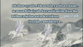 Download lagu HUKUM MIM SUKUN LIRIK (NADA: BECAK) Cover By: Fathu Rahmah M.