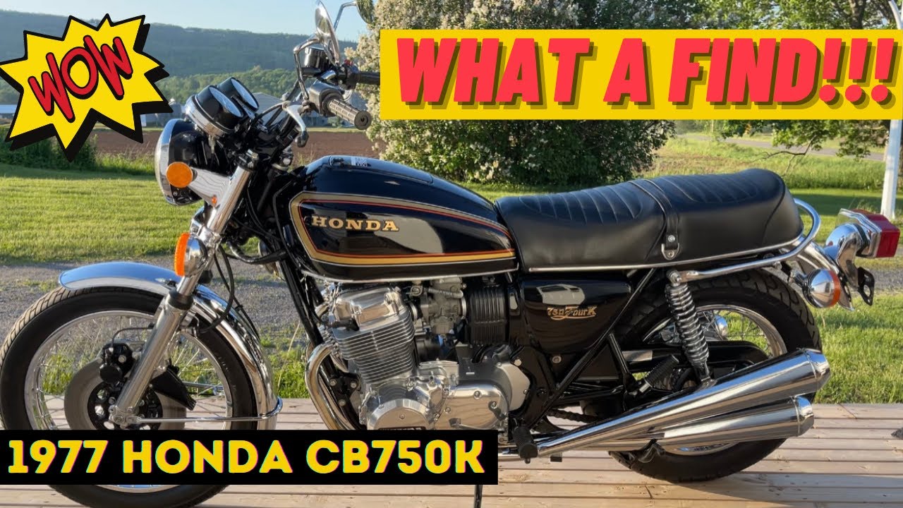 We Just Bought A 1977 Honda Cb750K... That'S Flawless!!! - Youtube