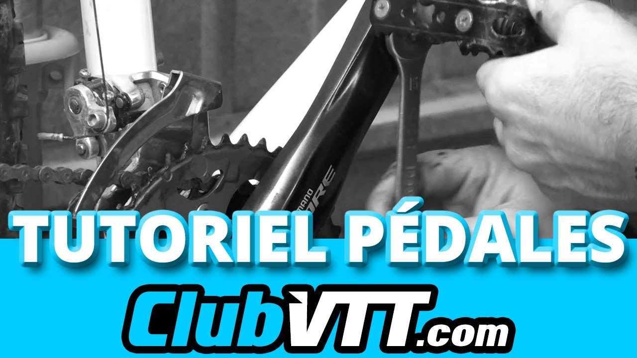 Montage pédales vtt - Comment monter ses pédales de vtt ? - 007