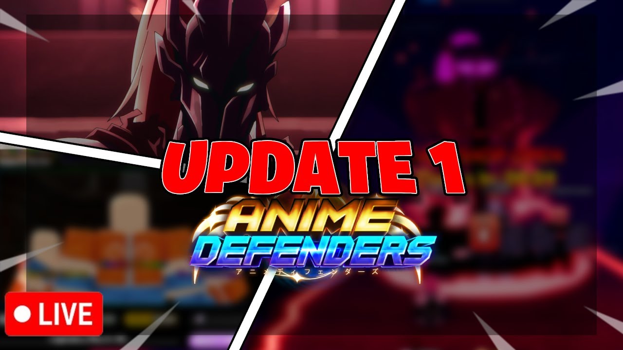The UPDATE 1 Anime Defenders RELEASE PARTY!