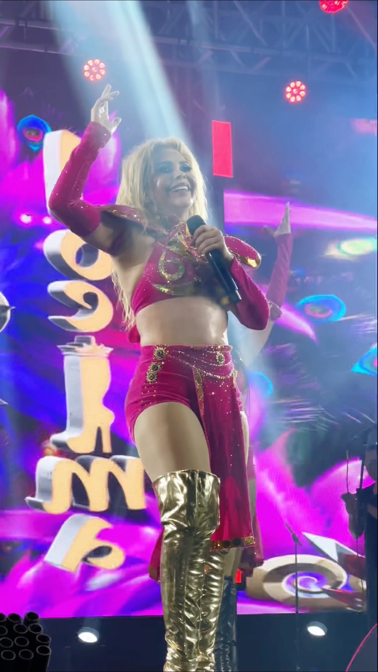 Joelma provando que é a melhor do Brasil