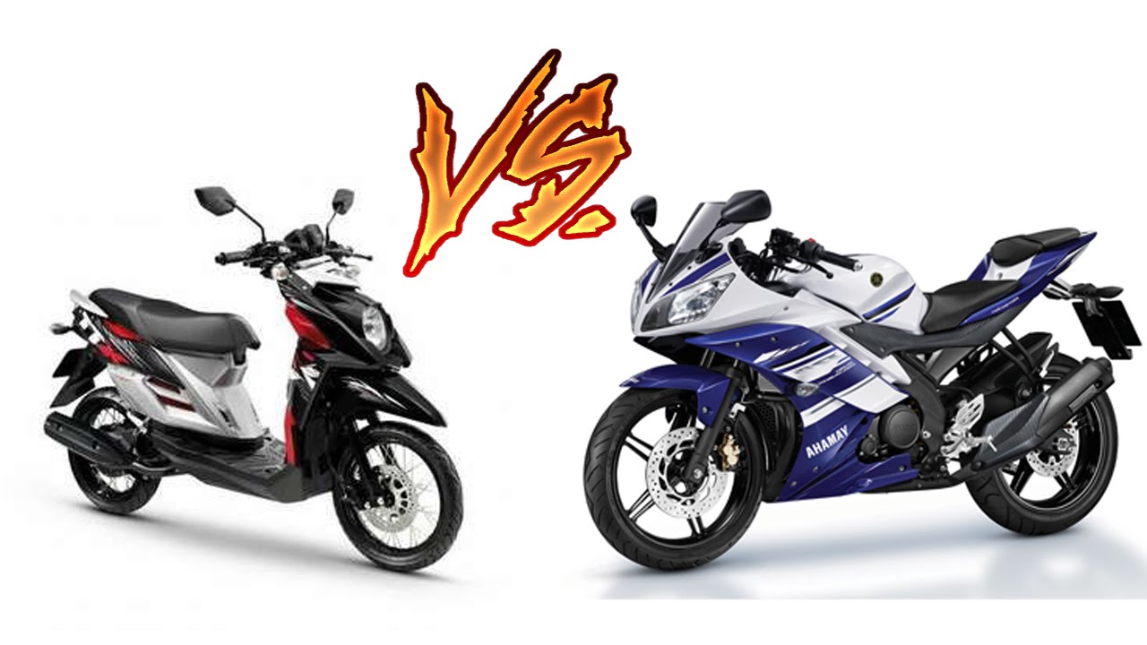 5 Yamaha X Ride Metic VS Yamaha R15 Manual Part 1 Of 2 YouTube