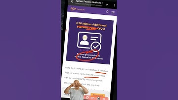 3.36 Million Pi Users Passed KYC ✅|Pi Network System Update Full Details|#cryptonews #cryptoshorts