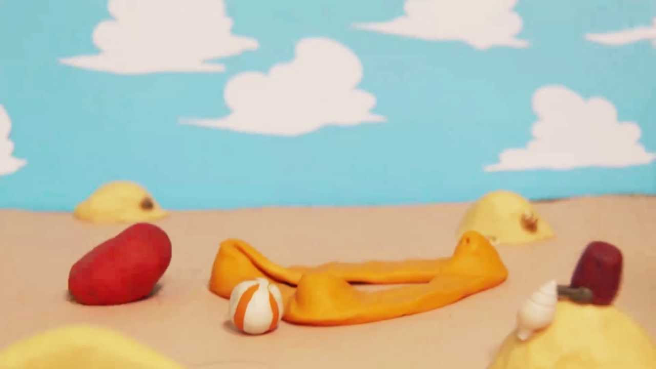 Clay stop motion - REDball - YouTube