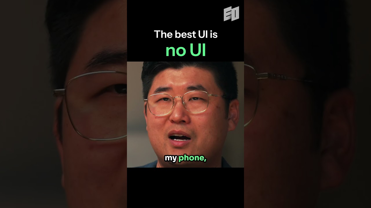 The best UI is no UI