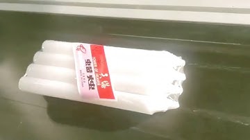 candles feeding flow pack equipment pillow wrapper