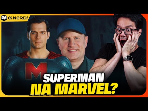 Thumbnail do vídeo: SUPERMAN VAI PRA MARVEL? A DC VAI PERDER OS DIREITOS DO SUPERMAN?