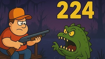 Swamp Attack 2 Level 224 Gameplay Walkthrough