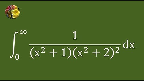 2nd method to evaluate the improper integral using algebraic manipulation (Mis-3284A)