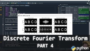 Visualizing the discrete fourier transform (DFT) in python (tutorial):  Part 4