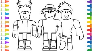 Roblox Coloring Page Coloring Roblox Avatars & Characters The Coloring Pages