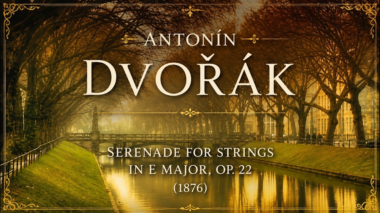 Antonín Dvořák - Serenade for strings in E major (1876) #antoníndvořák #serenade #classicalmusic