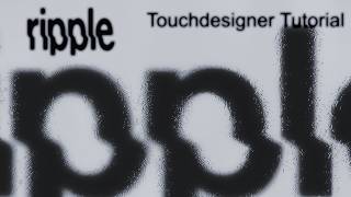 Rainy day Windows Effect | Touchdesigner Tutorial | Beginner Friendly | Frosted Glass
