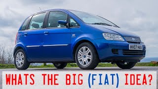 Whats the big Idea? Tiny Fiat MPV goes for a drive