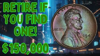 Check Your 1941 Pennies Now - No Mint Mark Worth Thousands In Your Pocket