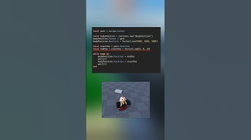 How to Create a Moving Part in Roblox Studio | How to 3 #roblox #robloxstudio #robloxfyp
