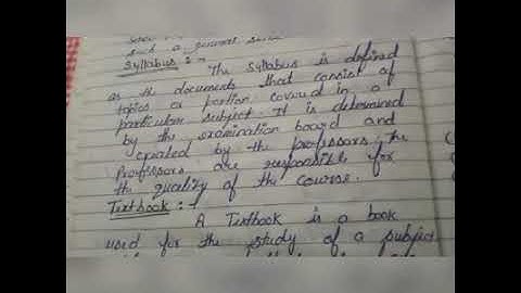 Relationship between curriculum syllabus and textbook