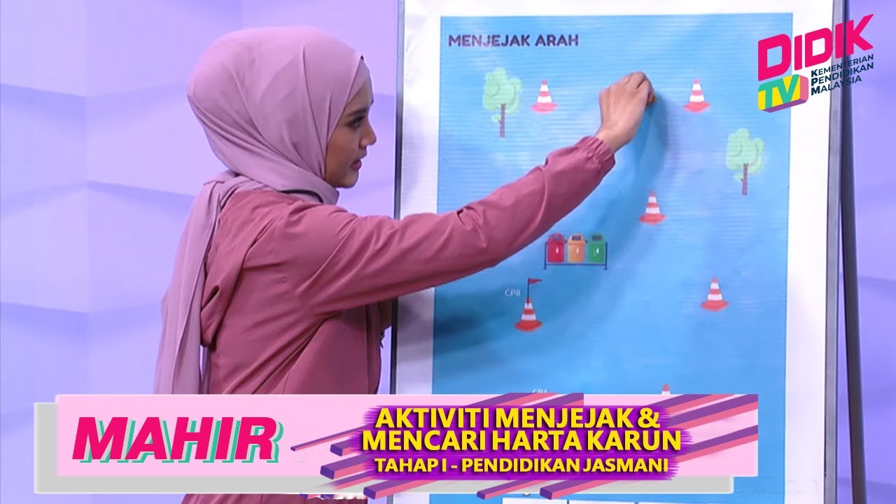 Mahir 2021 Tahap I Pendidikan Jasmani Aktiviti Menjejak Dan Mencari Harta Karun Youtube