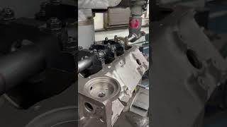 Line Boring Billet Main Caps For A Small Block Chevy Racing Engine