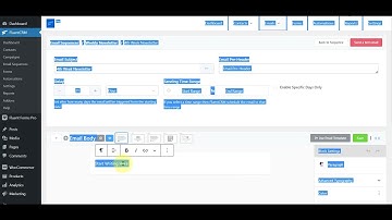 FluentCRM Send Weekly Monday Newsletter Sequence from Automation