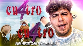 [REACCIÓN] Polimá Westcoast, ARON, Pablo Chill-E - Cu4tro (Video Oficial)