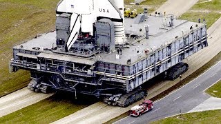 The Largest Land Vehicle On Earth - Crawler Transporter NASA's Massive Crawler