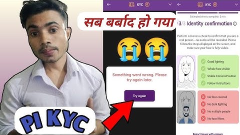 something went wrong please try again later pi network problem ? 😡😡 #pinetwork