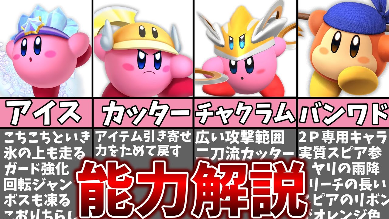 ディスカバリーのコピー能力解説 カッター チャクラム アイス フロスト バンワド Youtube