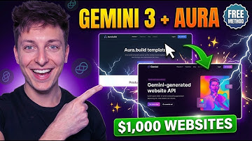 Gemini 3 + Aura: Build a Pro Website in 10 Minutes (Crazy Fast)