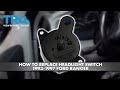 How to Replace Headlight Switch 1993-1997 Ford Ranger